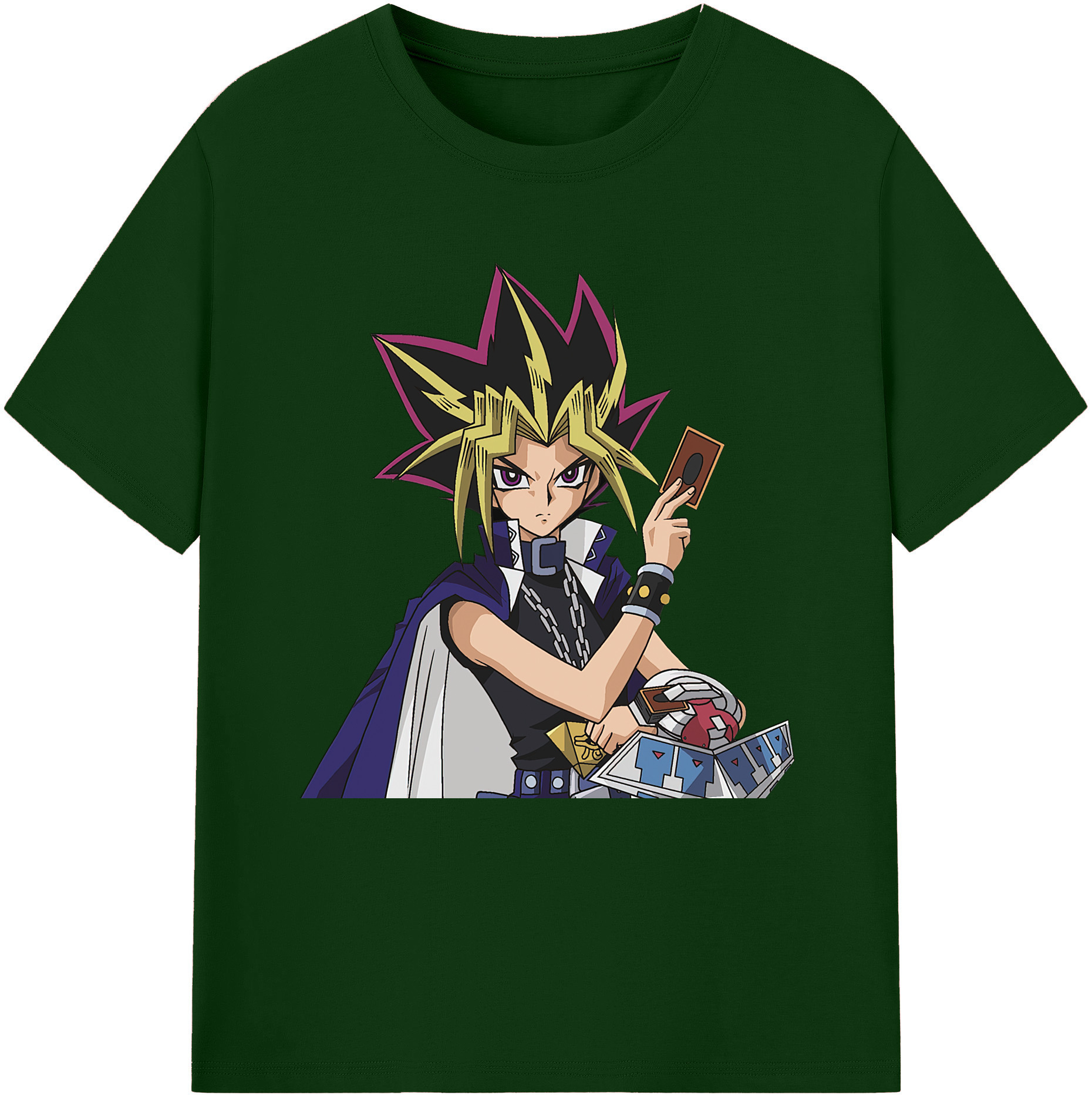 （画像用） 遊☆戯☆王 Yu-Gi-Oh! 綿100％半袖Tシャツ（フロントプリント）